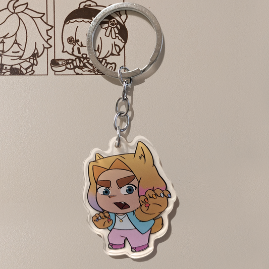 Battle Enid Keychain