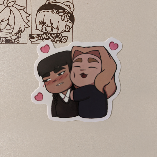 Wenclair Hug Sticker